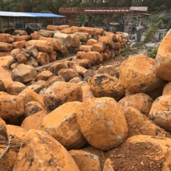 Poipu Black Basalt Rock Stone - HDG Building Materials