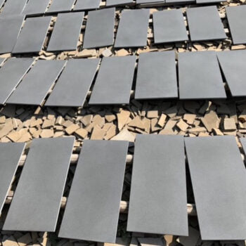 Poipu Black Basalt Sandblasted and Brushed Finish - HDG Building Materials