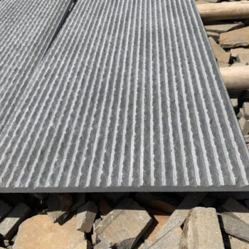 Poipu Black Basalt Scored-and-Chiseled Finish - HDG Building Materials