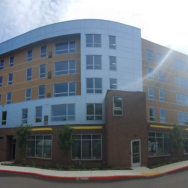 Wide Profile View of Sunrise Development ROCK Apartments