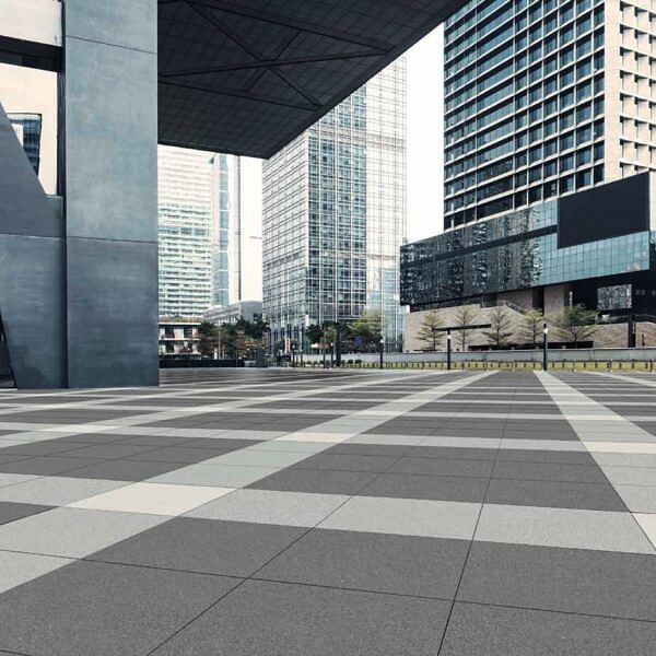 Metro Light Grey Porcelain Pavers - HDG Building Materials