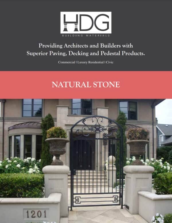 HDG Natural Stone Brochure Preview Thumbnail