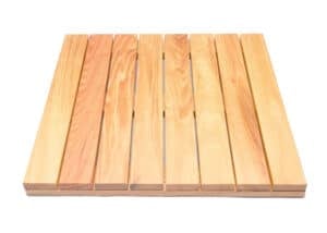 HDG Black Locust Deck Tile Top Slats-true white