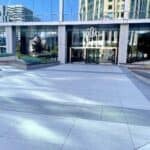 Innovative Pedestal Paver Solution Uses Buzon Pedestals Grating Panels and Porcelain Pavers