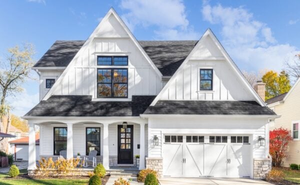 Luxury Home with ACRE Board and Batten Siding from Modern Mill