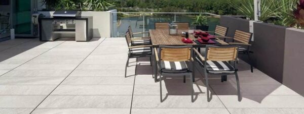 Cascade White Porcelain Paver HDG Building Materials