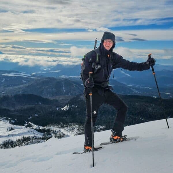 Jay Ashland HDG Sales Manager Snowshoeing