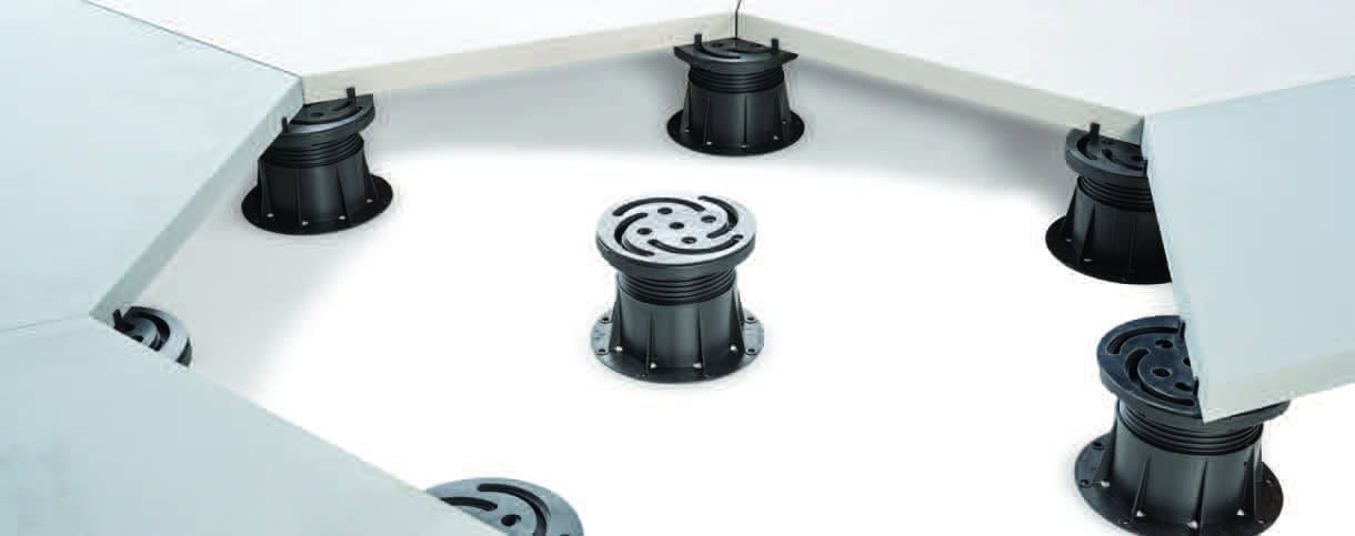 Creative Paver Design Using BUZON - U-TOP-FLEX and PB-Series Pedestals