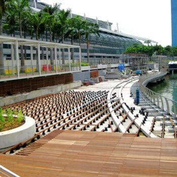 Marina Bay Sands Hotel Buzon and Balau Wood Decking - A Sustainable Alternative to Ipe and Cumaru