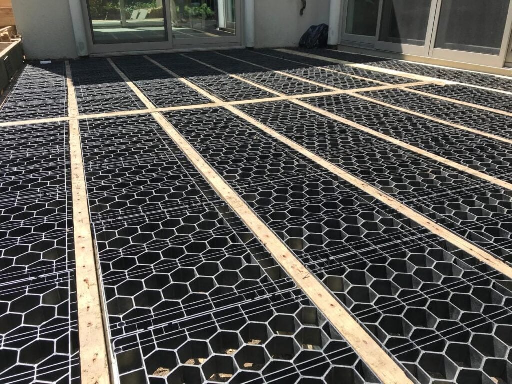 Stone Deck System Grid Layout