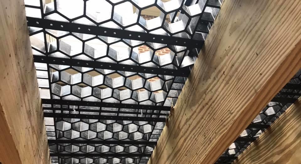 Stone Deck System with HDG Silca Grates