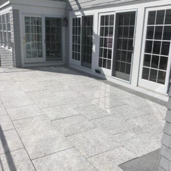 Stone Terrace using HDG Silca Grates