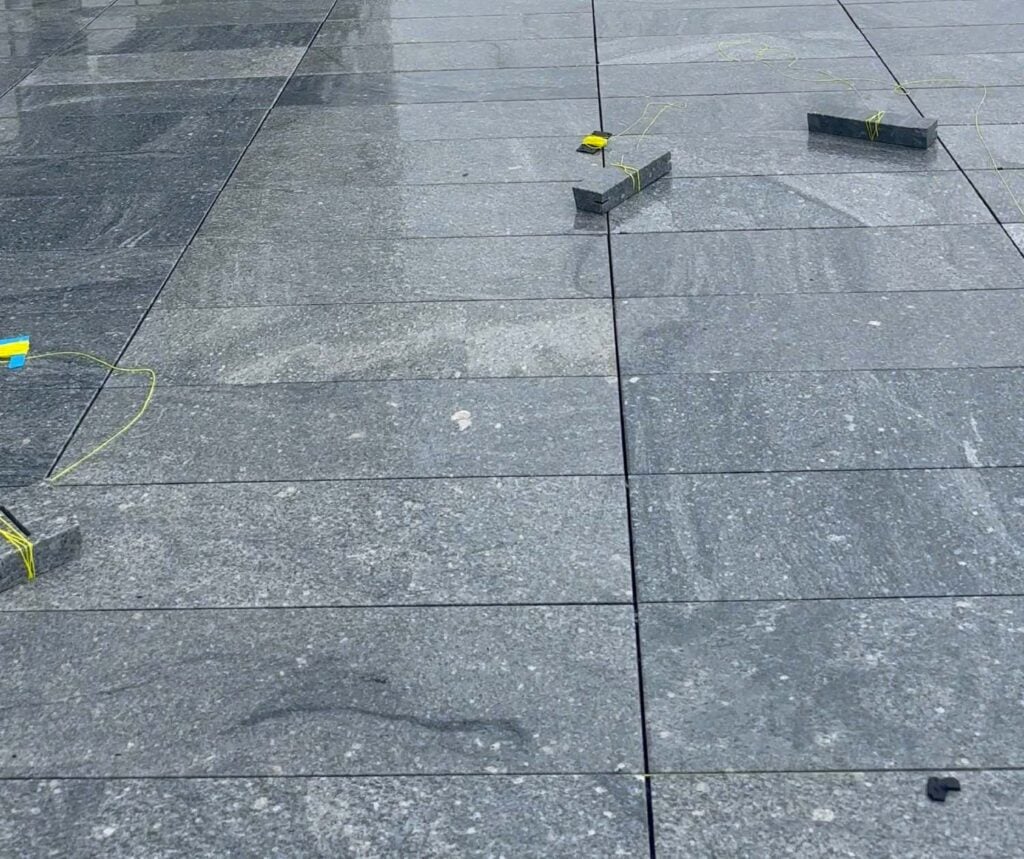 Delta Grey Granite with Black Veins