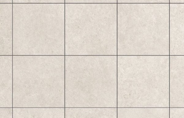 Slate White 24x24-inch porcelain paver installation pattern.